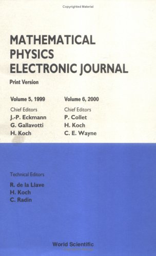 Обложка книги Mathematical Physics Electronic Journal 5&amp;6 (v. 5 &amp; 6