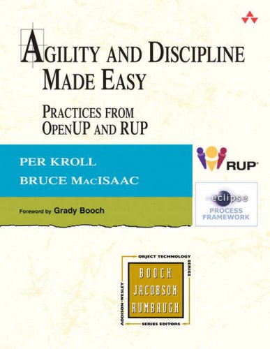 Обложка книги Agility and Discipline Made Easy: Practices from OpenUP and RUP