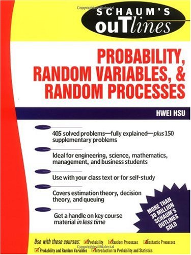 Обложка книги Schaum's Outline of Probability, Random Variables, and Random Processes