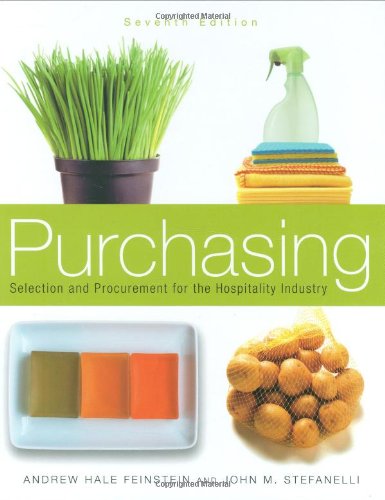 Обложка книги Purchasing: Selection and Procurement for the Hospitality Industry