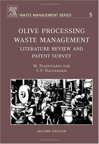 Обложка книги Olive Processing Waste Management