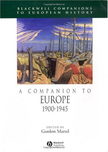 Обложка книги A Companion to Europe 1900-1945