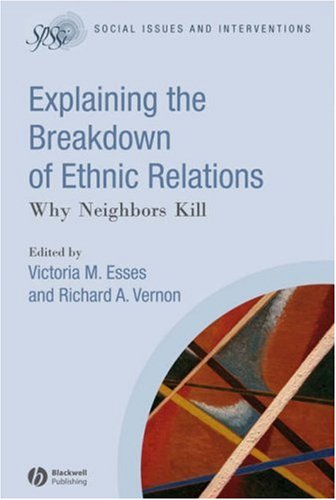 Обложка книги Explaining the Breakdown of Ethnic Relations