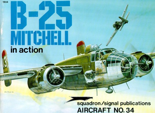 Обложка книги B-25 Mitchell in Action