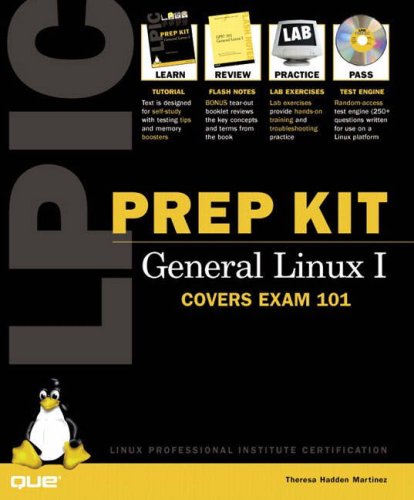 Обложка книги LPIC Prep Kit 101 General Linux I (Exam guide