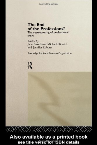 Обложка книги The End of the Professions?: The Restructuring of Professional Work