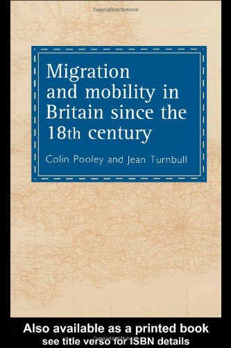 Обложка книги Migration And Mobility In Britain Since The Eighteenth Century