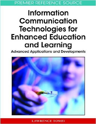 Обложка книги Information Communication Technologies for Enhanced Education and Learning: Advanced Applications and Developments