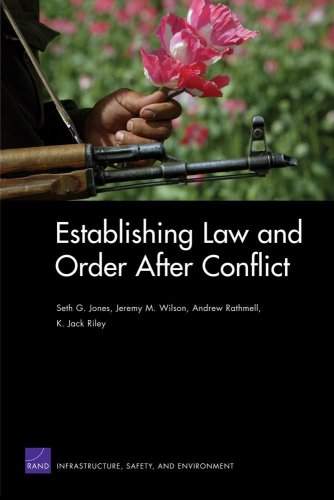 Обложка книги Establishing Law and Order After Conflict