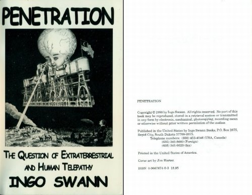 Обложка книги Penetration: The Question of Extraterrestrial and Human Telepathy