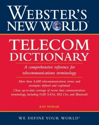 Обложка книги Webster's New World Telecom Dictionary