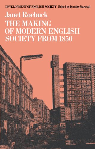Обложка книги The Making of Modern English Society from 1850