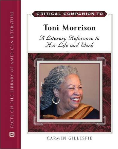 Обложка книги Critical Companion to Toni Morrison: A Literary Reference to Her Life And Work