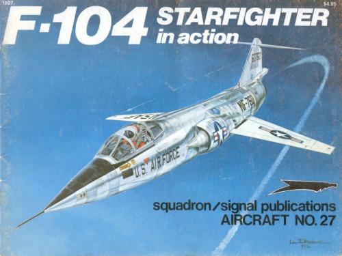 Обложка книги F-104 Starfighter in Action - Aircraft No. 27
