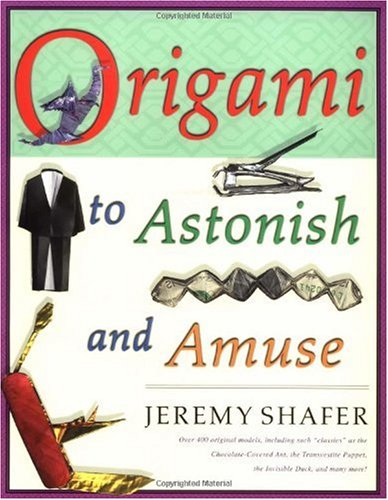Обложка книги Origami to Astonish and Amuse