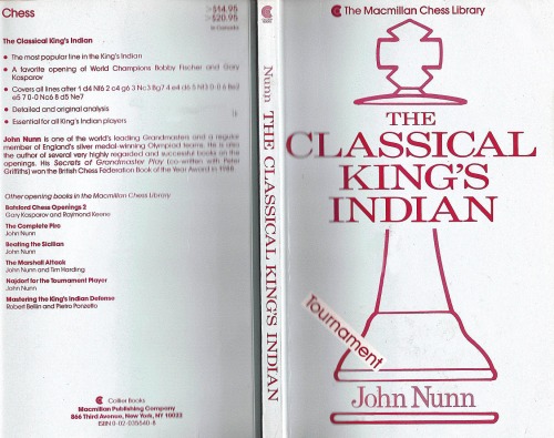 Обложка книги The Classical King's Indian