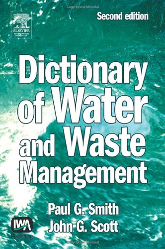 Обложка книги Dictionary of Water and Waste Management, 