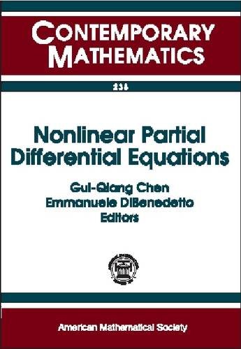 Обложка книги Nonlinear Partial Differential Equations: International Conference on Nonlinear Partial Differential Equations and Applications, March 21-24, 1998, Northwestern University (Contemporary Math. 238)