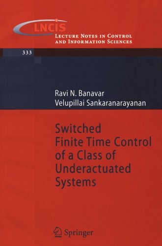 Обложка книги Switched Finite Time Control of a Class of Underactuated Systems