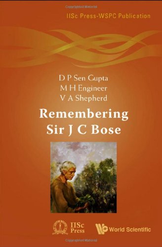 Обложка книги Remembering Sir J C Bose