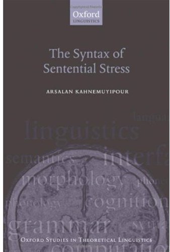 Обложка книги The Syntax of Sentential Stress (Oxford Studies in Theoretical Linguistics)