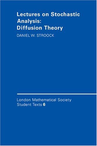 Обложка книги Lectures on Stochastic Analysis: Diffusion Theory (London Mathematical Society Student Texts)