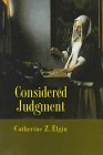 Обложка книги Considered Judgment