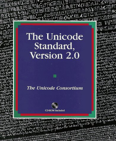 Обложка книги The Unicode Standard: Version 2.0 (Unicode Consortium)