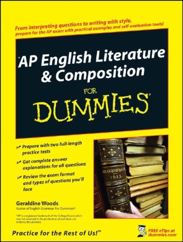Обложка книги AP English Literature &amp; Composition For Dummies (For Dummies (Language &amp; Literature))