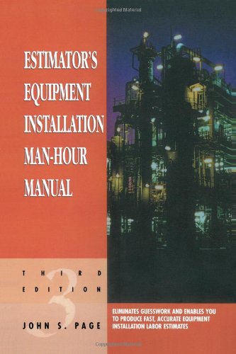 Обложка книги Estimator's Equipment Installation Man-Hour Manual