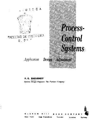 Обложка книги Process Control Systems: Application, Design, and Adjustment