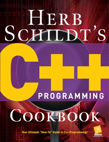 Обложка книги Schildt's C++ Programming Cookbook