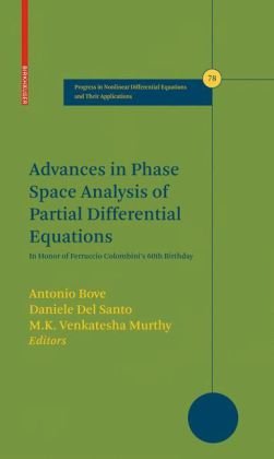 Обложка книги Advances in phase space analysis of PDEs: F.Colombini's 60th birthday