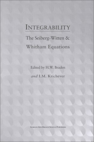 Обложка книги Integrability: The Seiberg-Witten and Whitham equations