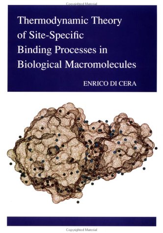 Обложка книги Thermodynamic theory of site-specific binding processes in biological macromolecules
