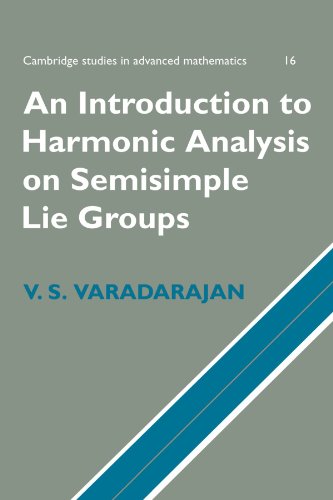 Обложка книги Introduction to Harmonic Analysis on Semisimple Lie Groups