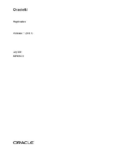 Обложка книги Oracle 9i. Replication
