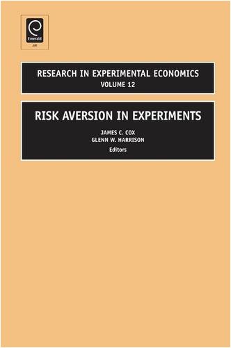 Обложка книги Risk aversion in experiments