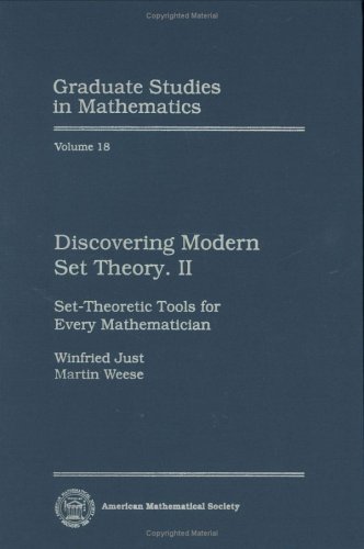 Обложка книги Discovering modern set theory, Set-theoretic tools for every mathematician