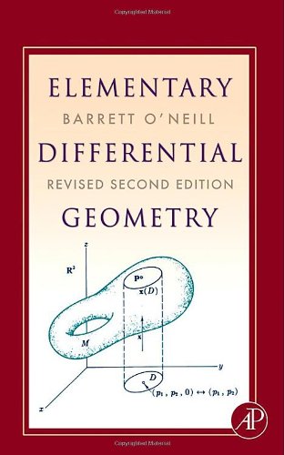 Обложка книги Elementary differential geometry