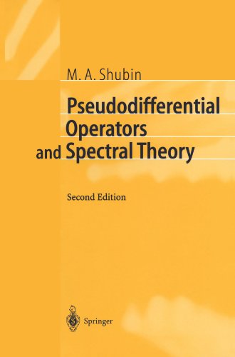 Обложка книги Pseudodifferential operators and spectral theory