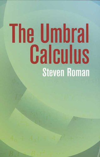 Обложка книги The umbral calculus