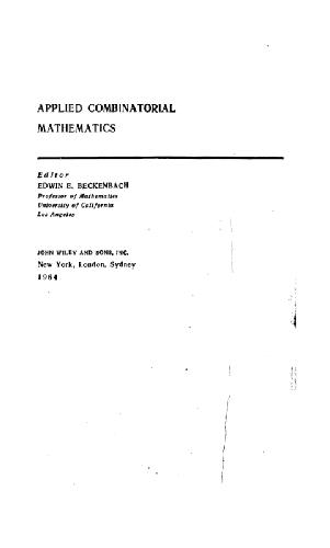 Обложка книги Прикладная комбинаторная математика (сборник переводов)