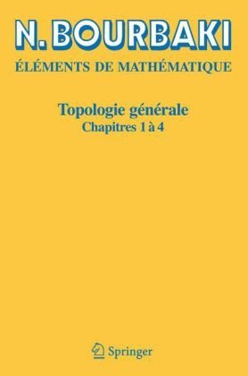 Обложка книги Topologie gÃ©nÃ©rale: Chapitres 1-4 