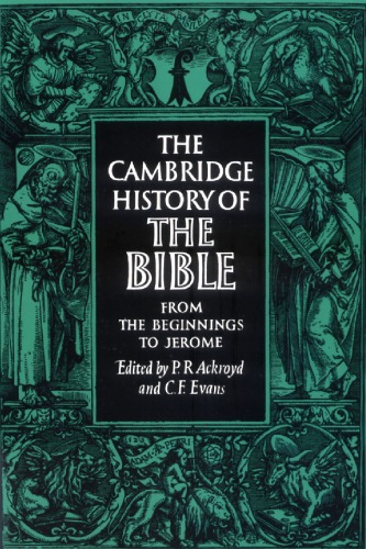 Обложка книги The Cambridge History of the Bible: Volume 1, From the Beginnings to Jerome