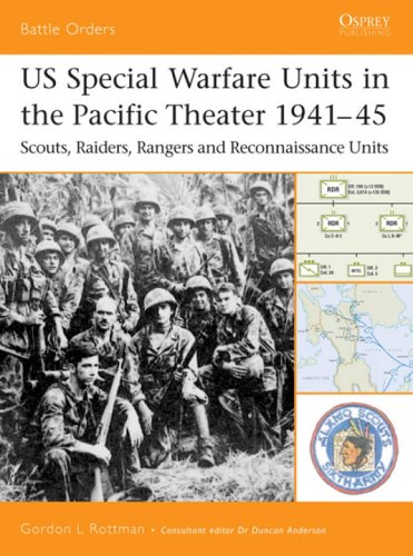 Обложка книги US Special Warfare Units in the Pacific Theater 1941-45