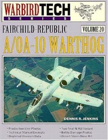 Обложка книги Fairchild-Republic A-10 &amp; AO-10 Warthog
