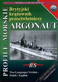 Обложка книги Brytyjski krazownik przeciwlotniczy Argonaut