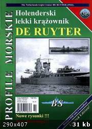 Обложка книги Holenderski lekki krazownik De Ruyter