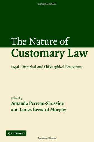 Обложка книги The Nature of Customary Law: Legal, Historical and Philosophical Perspectives